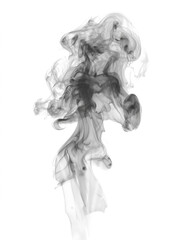 Fototapeta premium smoke on white background