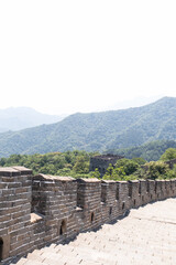 The great wall of China,  The Mutianyu section
