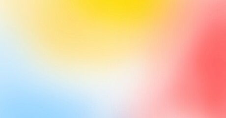 Blurred color gradient background, abstract red pink yellow blue grain gradation texture, soft rainbow texture blur abstract background