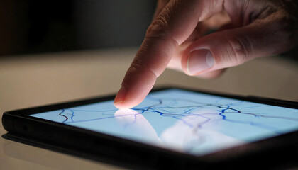 Detailed Close-Up of Polished Quartz with Knot and Vein Patterns