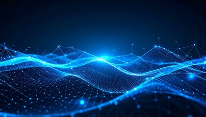 Abstract digital wave pattern (3)