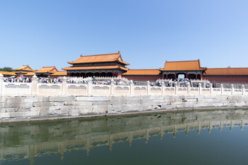 Forbidden city in Beijing, the captial of China