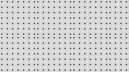 A repeating pattern of small black squares surrounded by short parallel lines on white background