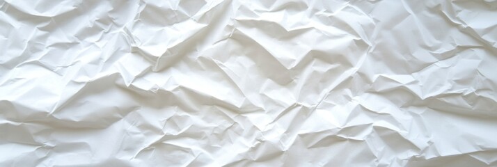 Obraz premium White paper texture background crumpled surface design.