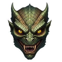 Naklejka premium skull with wings