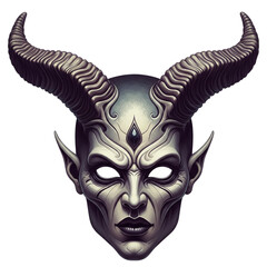 Obraz premium black and white mask