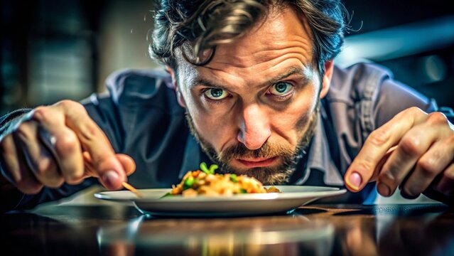 Young man enjoying pizza and sandwich at dining table in a casual setting - Powered by Adobe