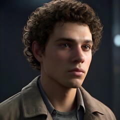 A handsome man in a game character role blends charisma with power&mdash;crafted with sharp features, confident expressions, and immersive detail.