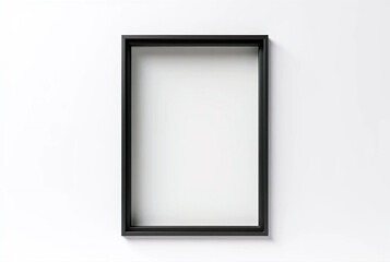 Minimalist black frame window