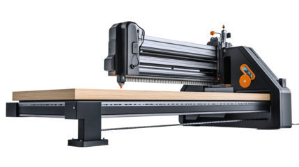 Glossy Wood Cutter Machine