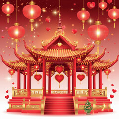 Fototapeta premium merry go round carousel