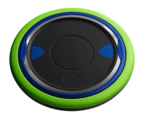 Heavy-duty competition disc with a textured grip for professional disc golf