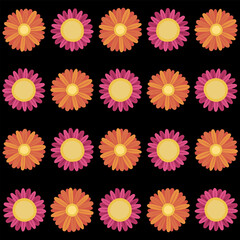 Florar Vektor. Abstract Floral Background Design with Artistic Botanical Elements