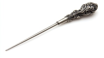 Ornate Silver Tool (1)