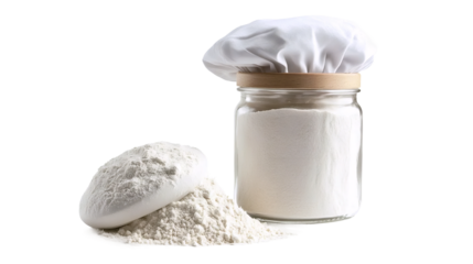 Baking Flour and Chef Hat
