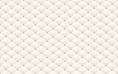 Fototapeta premium 3D Padded Leather Wall Panel with Crystal Buttons.