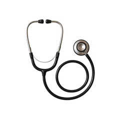 Stethoscope Isolated on transparent background Medical Equipment for Healthcare and Diagnosis
