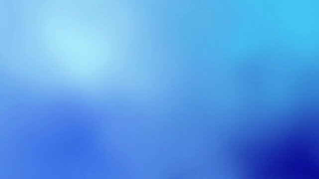 Smooth blue gradient background transitioning from deep navy to soft sky tones. Abstract minimal concept