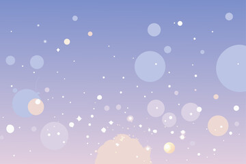 Fototapeta premium Dreamy Bokeh Light Sparkle Background with Soft Blur