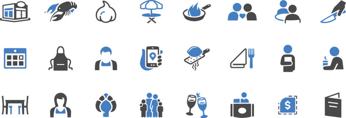 Fototapeta premium Networking and Organizational Icons – Structure, Hierarchy, People, Connection, Team, Flowchart, Organization, Staff, Communication, Management, Business, Group, System, Collaboration, Strategy