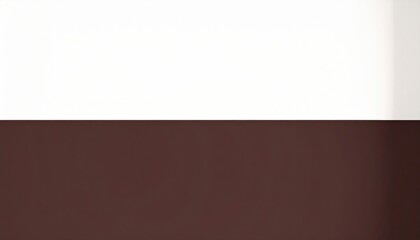 Two Tone Background With White and Brown Colors