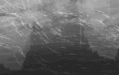 This high resolution abstract grayscale background features distressed scratch lines and swirling brush effects . Perfect for use in visual themes, urban poster design.