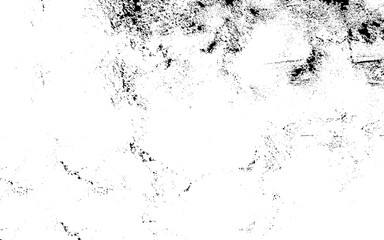Black grainy texture isolated on white background. Distress overlay textured. Grunge design elements. 