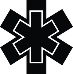 Obraz premium Star of Life Symbol