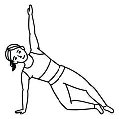 -continuous-line-figure-in-side-plank-yoga-pose-wi.eps