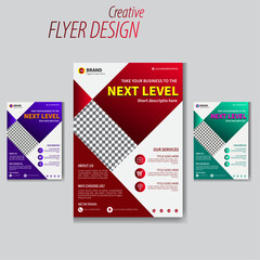 Business promoter  flyer design template for print and social media which can Increase business and customer attraction.