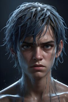 The Shadows Man lives in fear yet walks through darkness with silent precision—a game character torn between survival and paranoia.