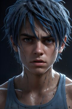 The Shadows Man lives in fear yet walks through darkness with silent precision—a game character torn between survival and paranoia.