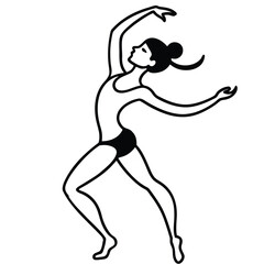 silhouette of a woman