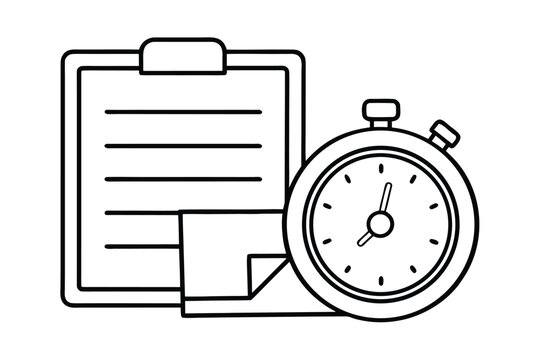 Time Tracking Stopwatch And Report