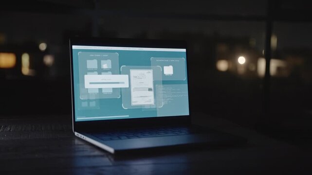 Top secret classified files copying to remote cloud system from government site. Data breach of sensitive information being hacked by group or individual hacker. Cybersecurity danger to agency archive
