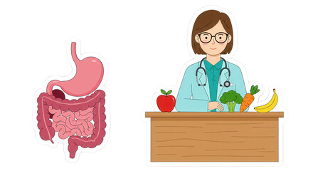 Digestive Health and Nutrition Consultation with Doctor