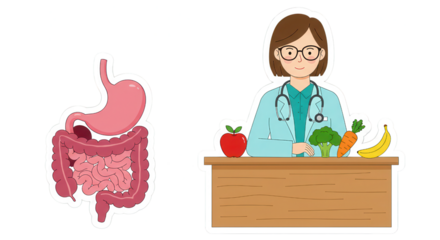 Digestive Health and Nutrition Consultation with Doctor