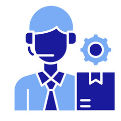 Customer Service  Icon Element For Design
