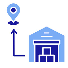 Distribution  Icon Element For Design
