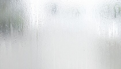 Frosted glass texture with soft blur effect and subtle water condensation	
