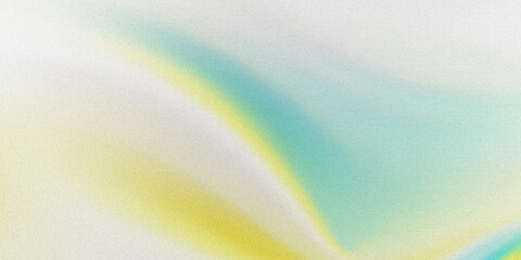 Softly blended gradient of yellow and teal with subtle grain texture
