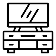 tv stand icon