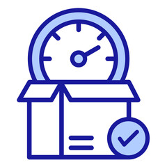 Fulfillment  Icon Element For Design
