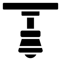 ceiling lamp icon