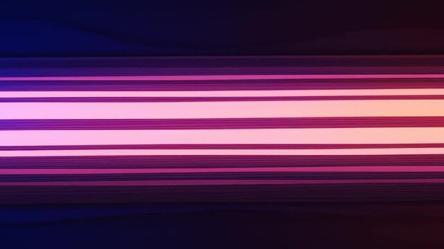 Illuminated stripes radiate into the dark depths