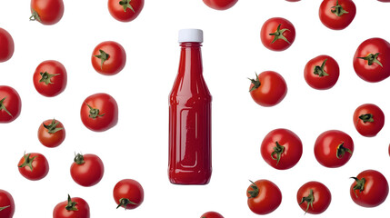 Organic Ketchup with Fresh Produce