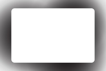 Simple dark black and white border frame with background, photo frame, stylish frame