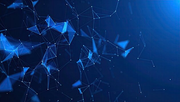 Abstract network of interconnected points