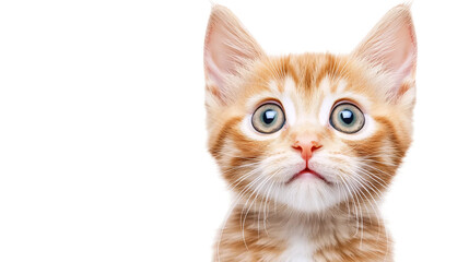 Wide-Eyed Kitty Meets Toy