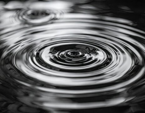 Abstract ripples on water